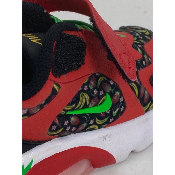 Nike Air Max 200 TD Fruit Sneakers University Red Green Spark Size 6C Toddler - Picture 4 of 10